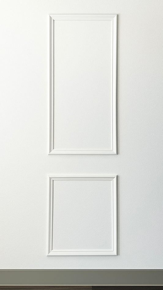 1. WALL PANEL MOLDING - 2 PIECE